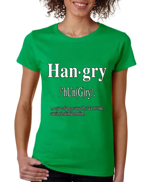 Hangry Women's T-shirt - ALLNTRENDSHOP - 4