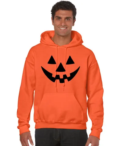 Jack O Lantern funny pumpkin Orange Man`s Hoodie`s - ALLNTRENDSHOP