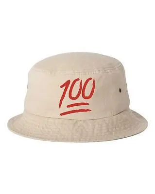 100 Emoji Bucket Cap Hat - ALLNTRENDSHOP