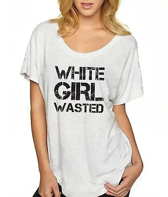 White Girl Wasted Women's Triblend Dolman - ALLNTRENDSHOP - 4