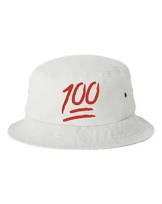 100 Emoji Bucket Cap Hat - ALLNTRENDSHOP