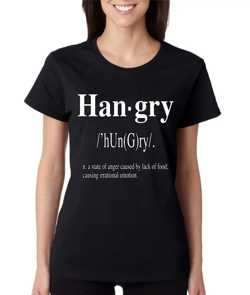 Hangry Women's T-shirt - ALLNTRENDSHOP - 3