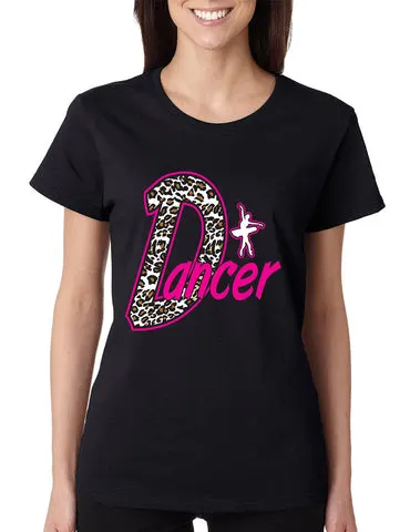 Dancer White Leopard women's T-Shirts - ALLNTRENDSHOP - 1