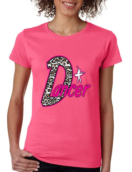 Dancer White Leopard women's T-Shirts - ALLNTRENDSHOP - 2