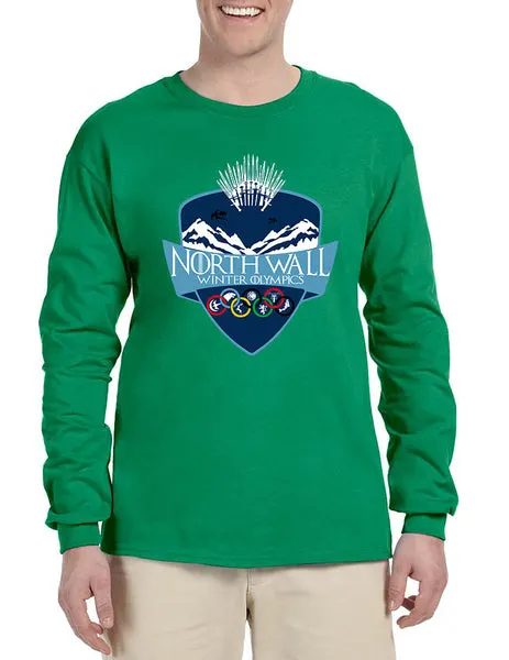 Men's Long Sleeve North Wall Winter Olympics Cool Shirt