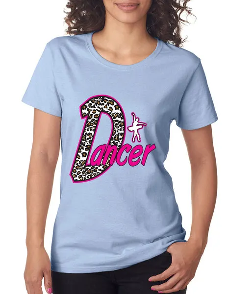 Dancer White Leopard women's T-Shirts - ALLNTRENDSHOP - 3