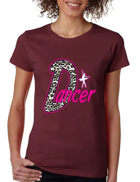 Dancer White Leopard women's T-Shirts - ALLNTRENDSHOP - 4