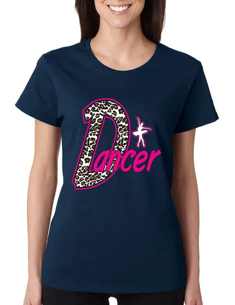 Dancer White Leopard women's T-Shirts - ALLNTRENDSHOP - 5