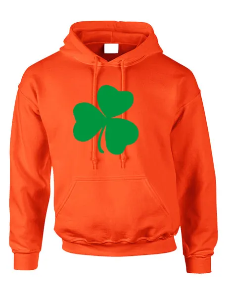 Adult Hoodie Green Shamrock Graphic St Patrick's Day Top - ALLNTRENDSHOP - 2