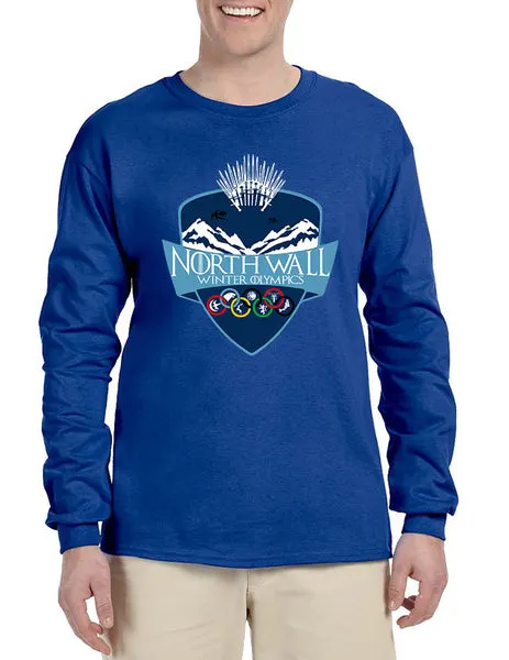 Men's Long Sleeve North Wall Winter Olympics Cool Shirt