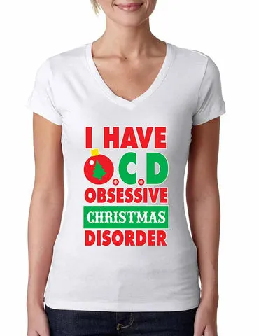 Obsessive christmas disorder Women's Sporty V - ALLNTRENDSHOP - 1