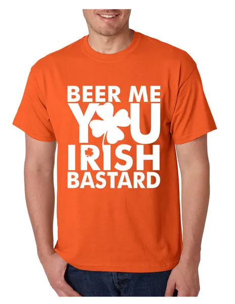 Men's T Shirt Beer Me You Irish St Patrick's Day Drunk Tee