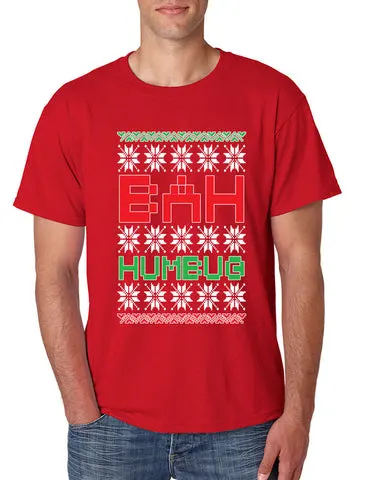 Bah Humbug christmas Mens T-shirt - ALLNTRENDSHOP