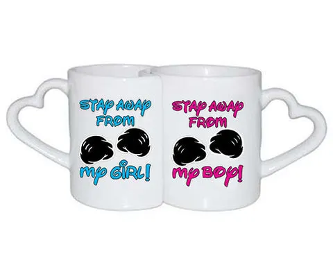 Love Mugs Stay away from my black mickey hands couples gift - ALLNTRENDSHOP